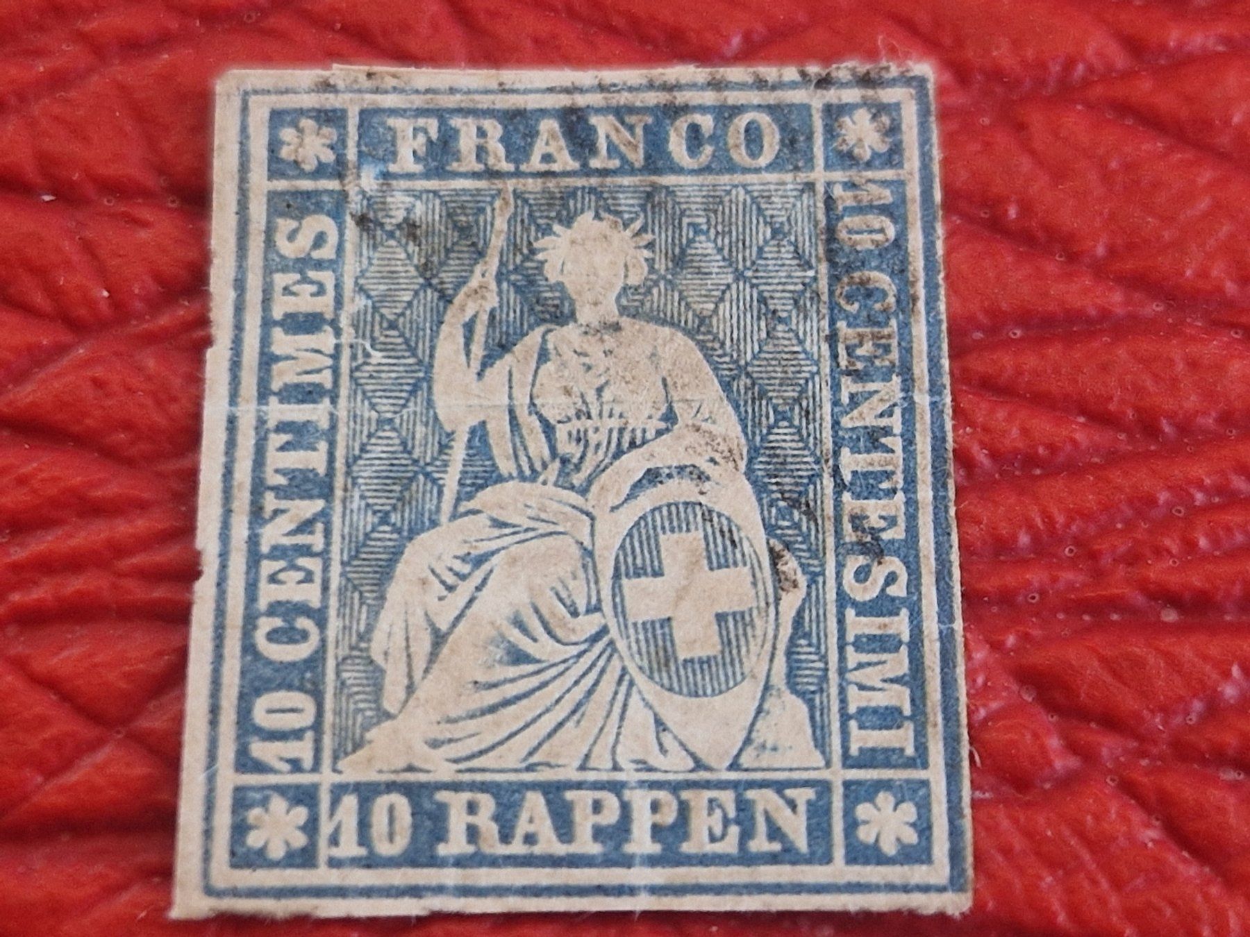 Tutti i francobolli: Strubel 23B, signiert, ab 1.- – Usato da Burgdorf venduto da Glossy01