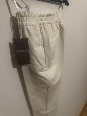 Madeleine Hose Crème Grösse 36 neu mit Etikett