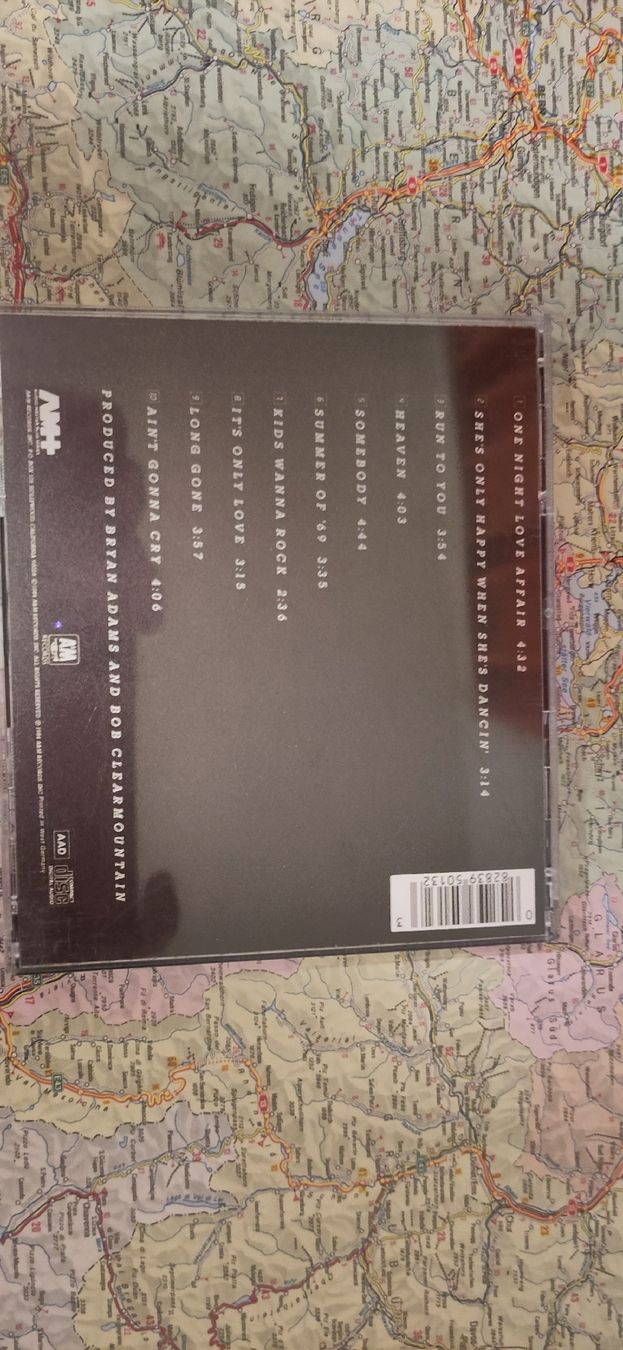 CD: Bryan Adams - Reckless – Usato da Zürich venduto da Heldel 2