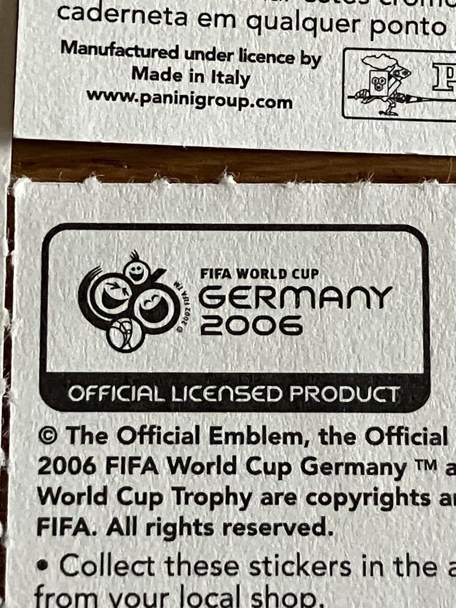 Panini Carte collezionabili: 6 alte Fussballbilder 2006 – Usato da Biglen venduto da Maci2005 2