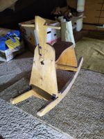 Holzpferd, Schaukelpferd, Kinderspielzeug, Vintage Top!