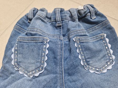 Jeans, Gr. 86  v. Brums, 18 Mte, sehr herzig