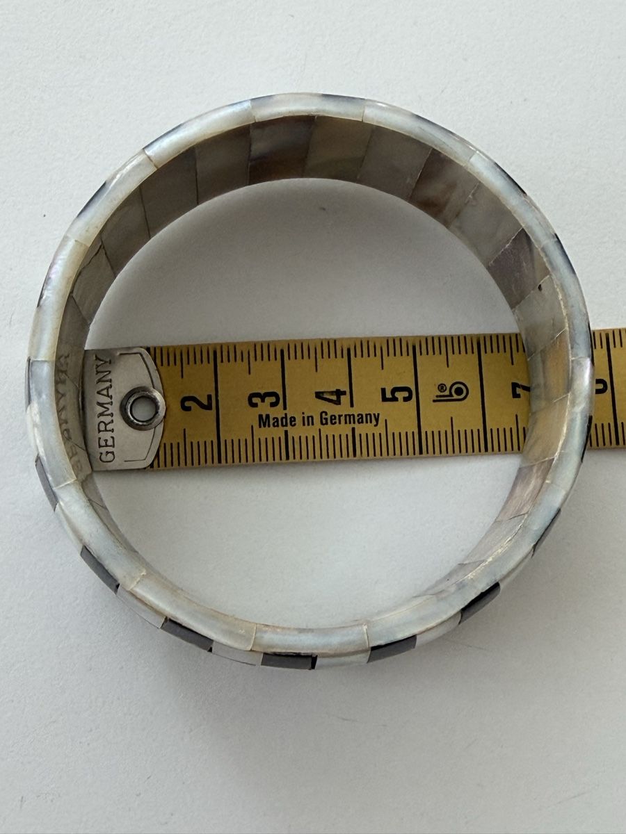 Bracelets: Armreif Schachbrettmuster Perlmutt .  – D'occasion à Winterthur par tat_ky5h 3
