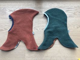 2 neue Wollwalkmützen 