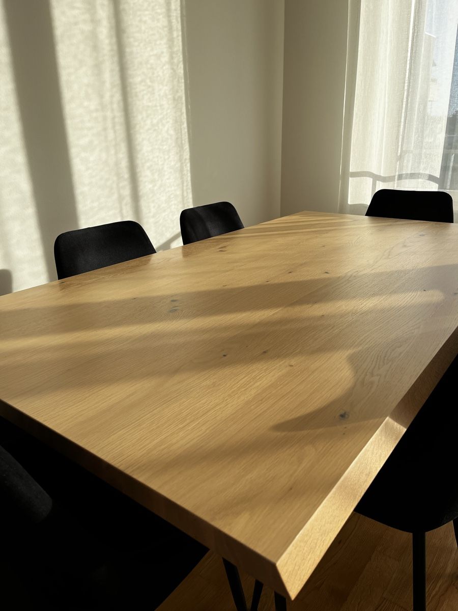 Tischset: Table + 6 chaises  – Neu (gemäss Beschreibung) aus Chêne-Bougeries von jul_g6bl 1