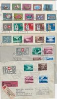Pro Patria Satzbriefe 1952/53/56/57/59/60