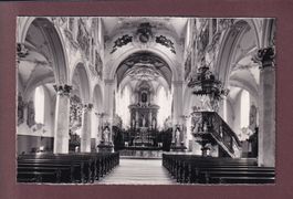 MARIASTEIN - Inneres der Basilika - 1952