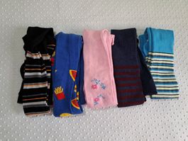 NEU! 5x Strumpfhosen Kinder Gr. 122/128