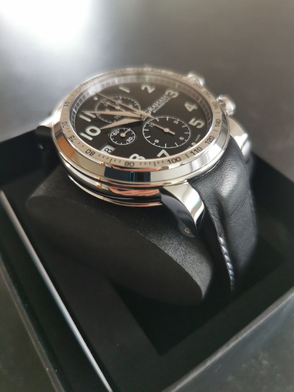 Graham Orologi: Graham Silverstone Neu Chrono Einmalig – Nuovo (secondo la descrizione) da Bellmund venduto da amgam 1