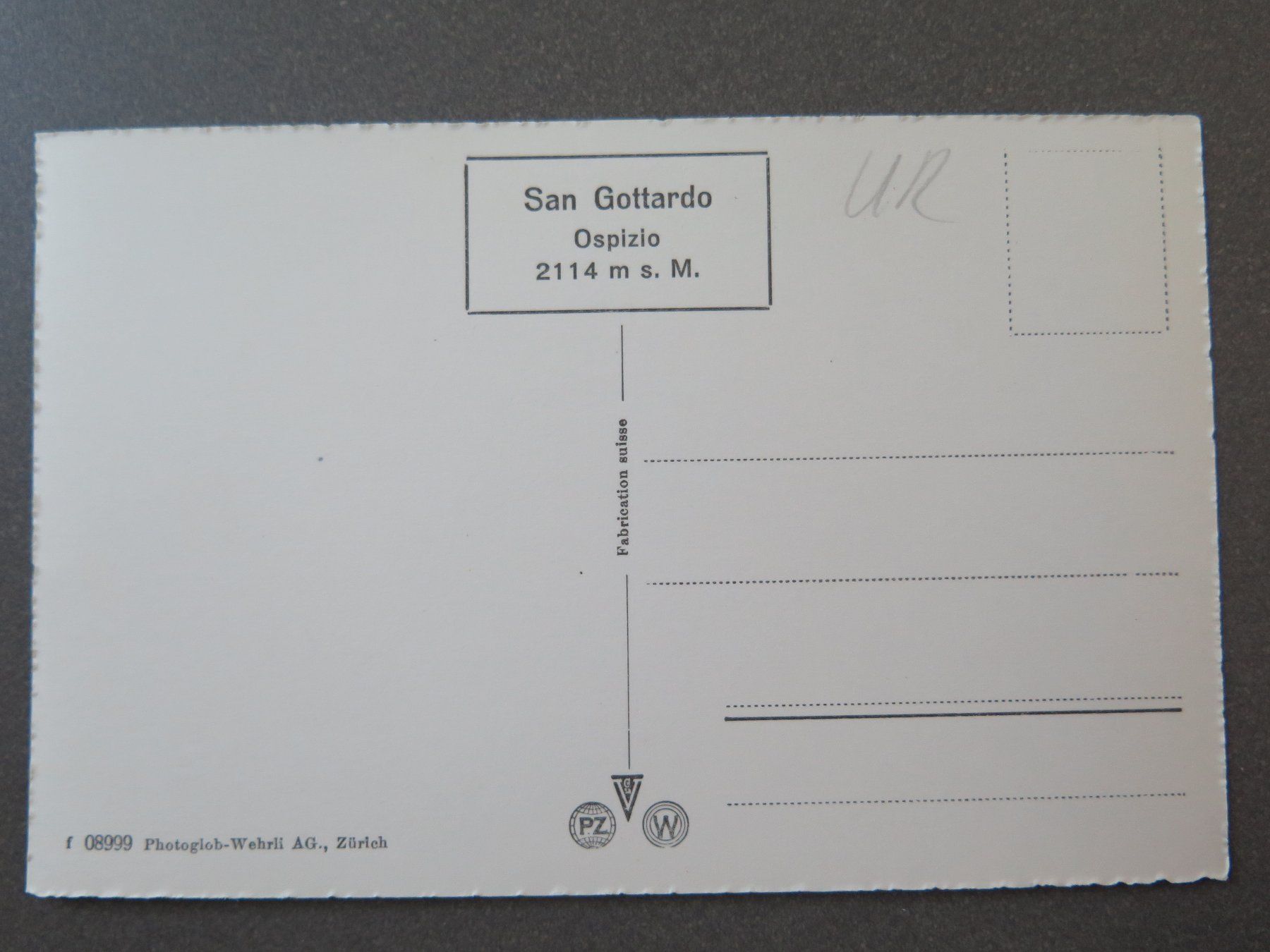 Cartes postales: GOTTHARD - OSPIZIO - SAURER-POSTAUTO - SCHNAUZENPOSTAUTO – D'occasion à Wittenbach par lipasal 2