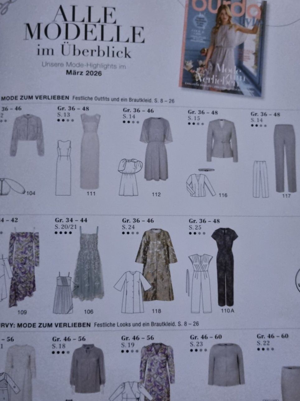 Riviste & Magazine: Burda Nähjournal, Schnittmuster, 3/26 – Nuovo e nell'imballaggio originale da Geroldswil venduto da Agapanthus22 4