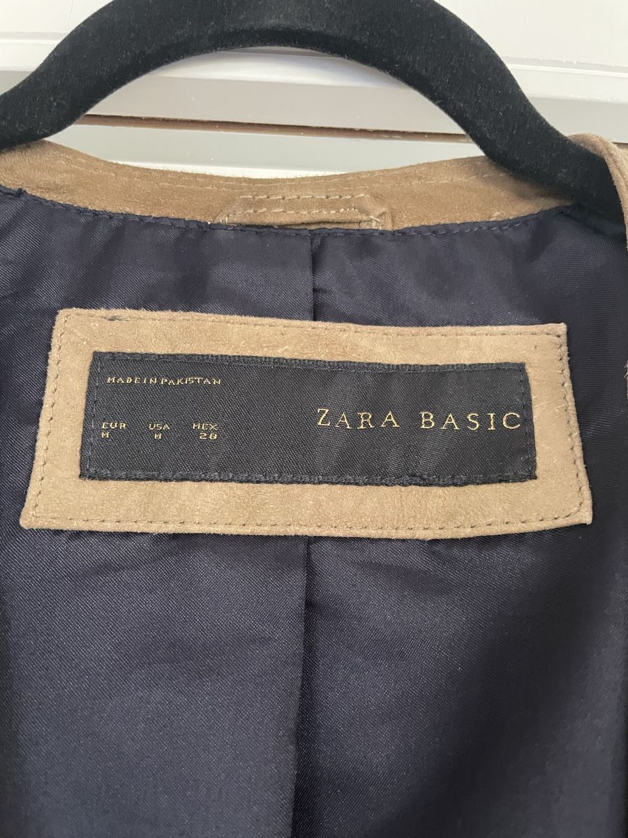 Zara Giacche: Zara Basic Wildleder Jacke, Top Zustand, Grösse M – Nuovo (secondo la descrizione) da Kilchberg ZH venduto da wolken03 2