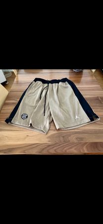 Jordan Shorts Beige Dunkelblau Grösse L guter Zustand