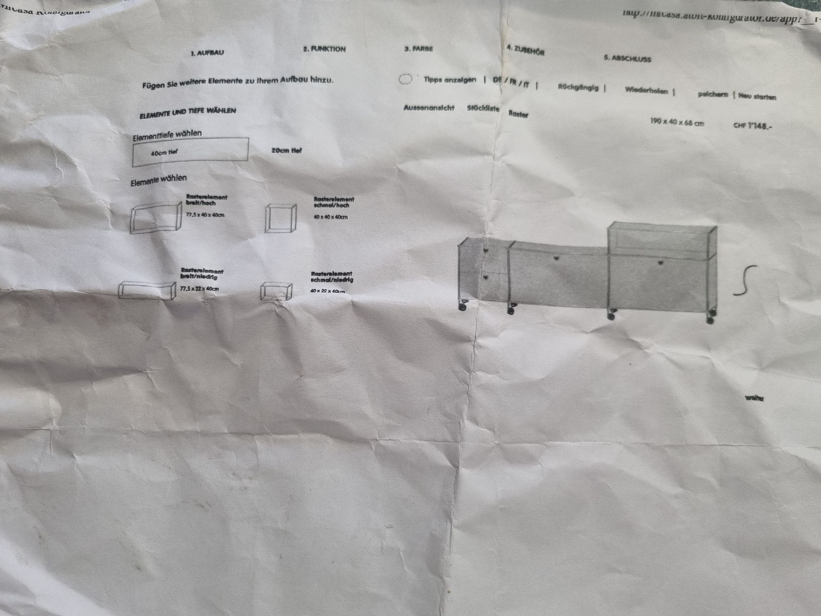 Micasa Scaffali: Micasa USM  zubehör – Nuovo (secondo la descrizione) da Roggwil BE venduto da tschobi12 1