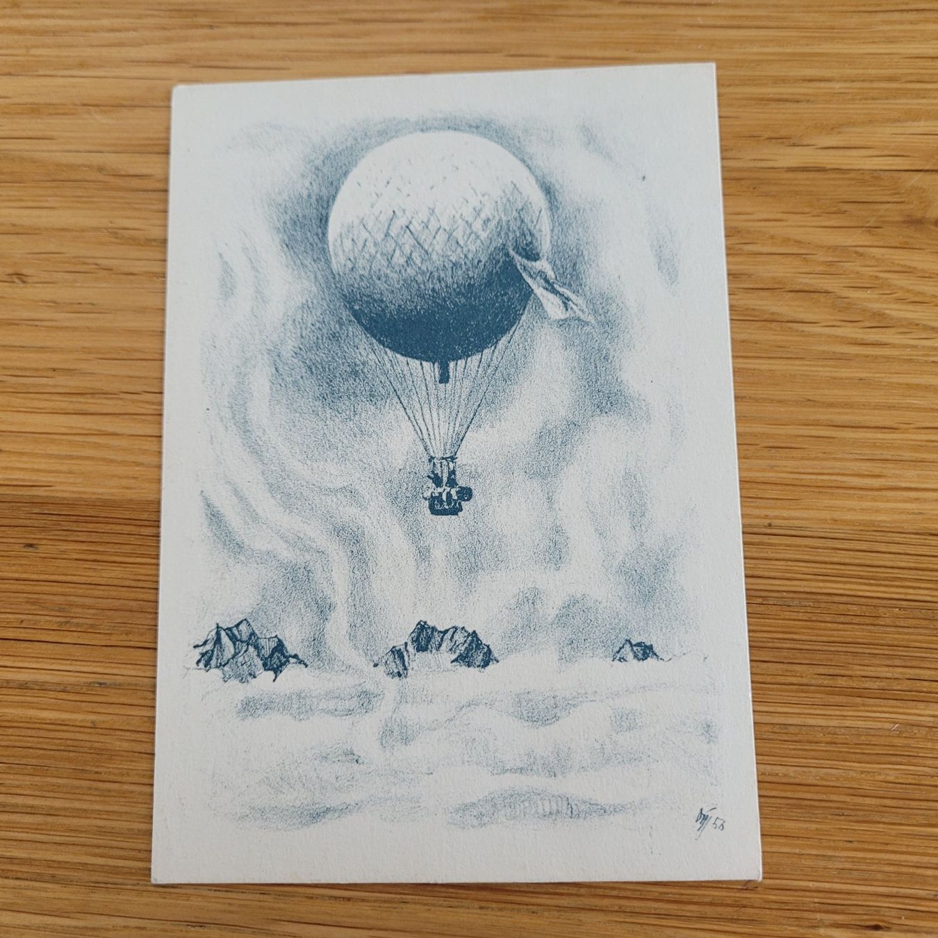 Alle Briefmarken: Ballon Flug Olten Baden 1956 – Gebraucht aus Biel/Bienne von Destockweb 1