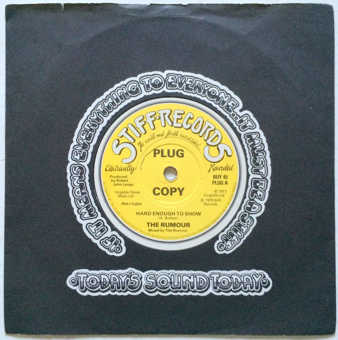 Schallplatten: THE RUMOUR - HARD ENOUGH TO SHOW – Neu und originalverpackt aus Bottens von hotter-than-hell