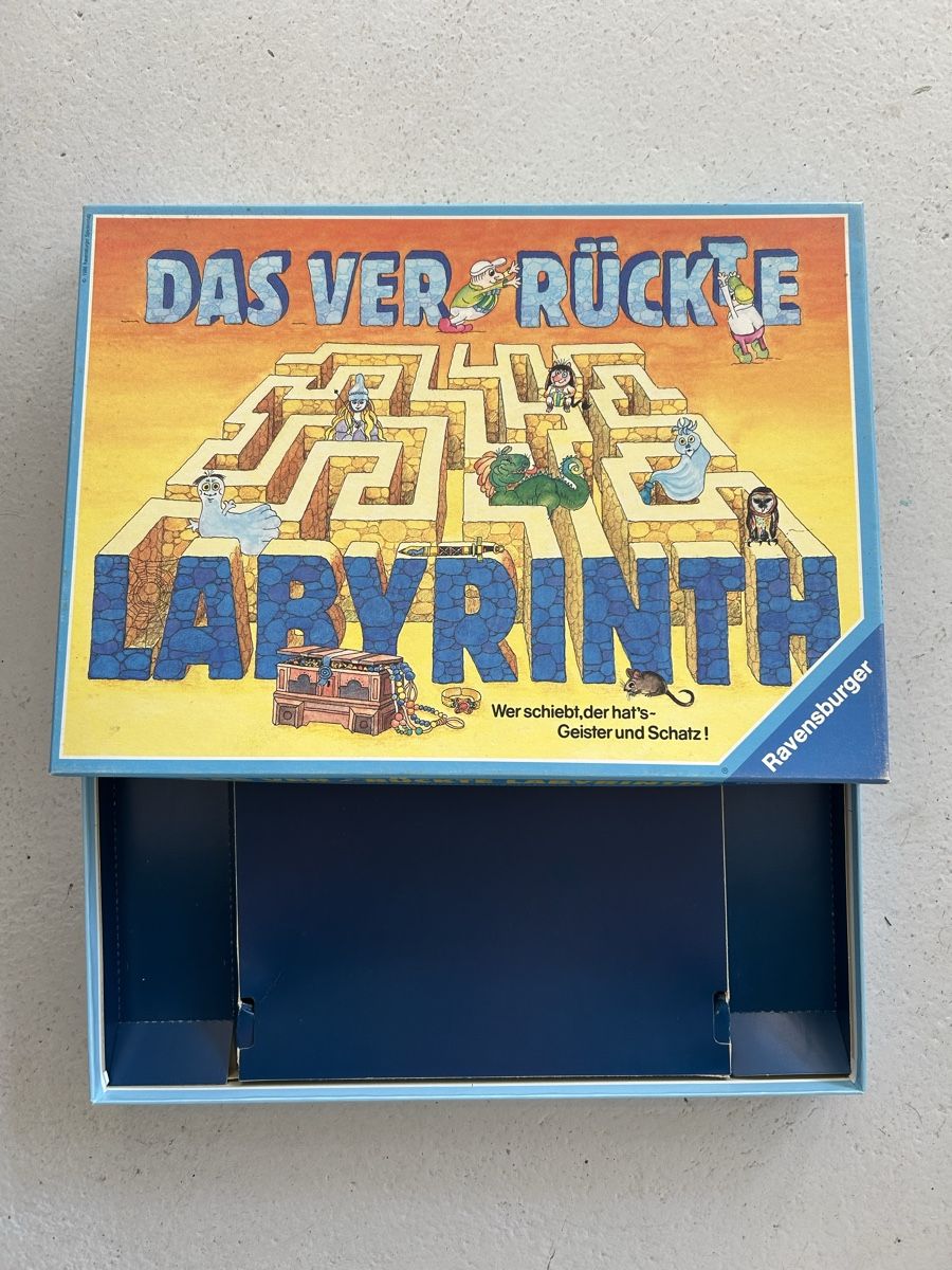 Ravensburger Spiele: Das Verrückte Labyrinth - Ravensburger 1986 – Gebraucht aus Bern von spraydose 1