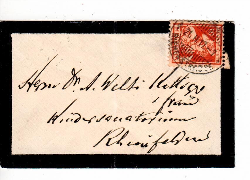Alle Briefmarken: Kleinbrief mit J6 – Gebraucht aus Wolhusen von Curver9