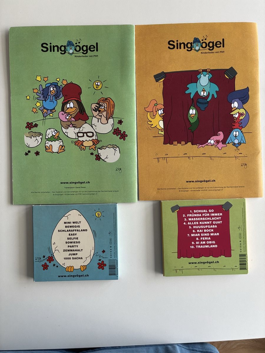 CD: Kinderlieder mit Pfiff -  Singvögel  – Nuovo (secondo la descrizione) da Chur venduto da Knokno199 1