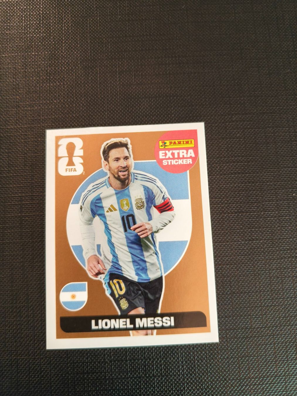 Panini Carte collezionabili: Lionel Messi bronze EXTRA STICKER WM 2026 – Nuovo (secondo la descrizione) da Basel venduto da sabrina-kaufmann
