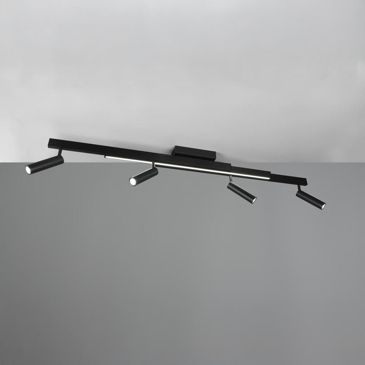 Kronleuchter & Deckenlampen: LED Deckenleuchte, Schwarz,133 cm x 8 cm – Neu (gemäss Beschreibung) aus Kreuzlingen von Smart-Light 9