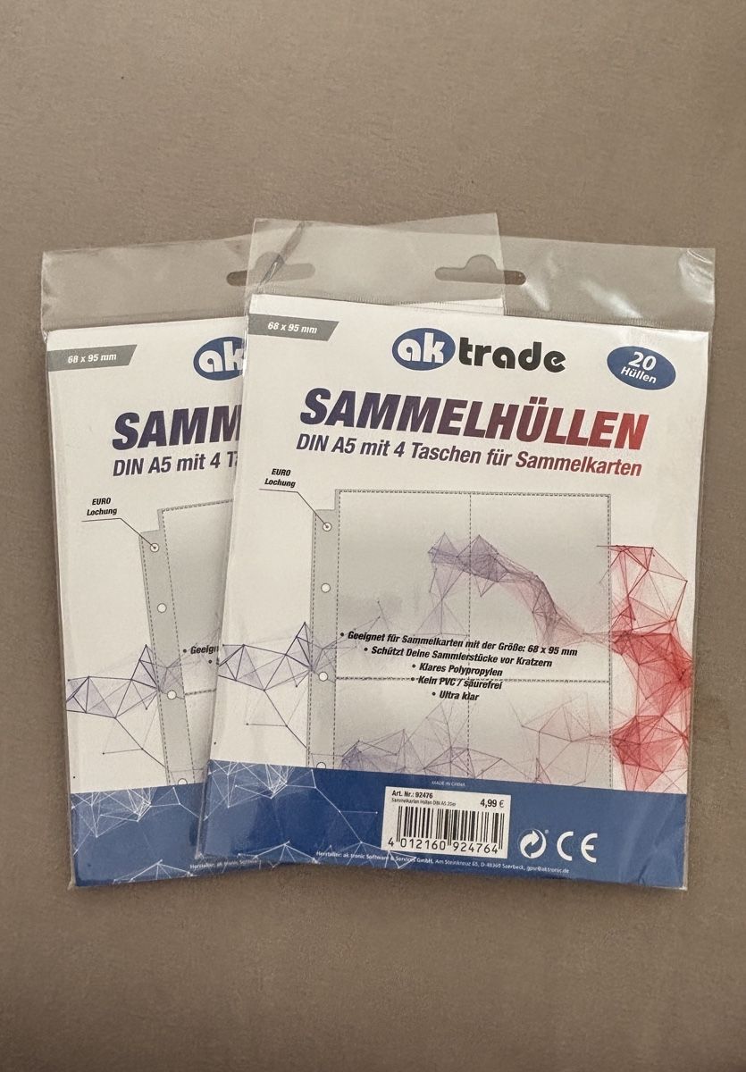 Classeurs: Sammelhüllen A5  – Neuf avec emballage d'origine à Bolligen par Galileen