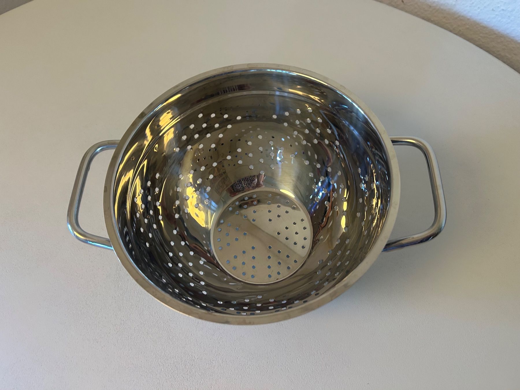 Küchengeräte: Abtropfsieb Edelstahl 21,5cm – Gebraucht aus Rorschacherberg von Svebe 1