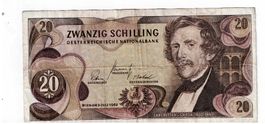 20 Schilling  - 1967 - Österreich - F729593Y