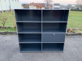 10 USM Sideboard 2x4 Anthrazitgrau, Lieferung und Umbau mögl
