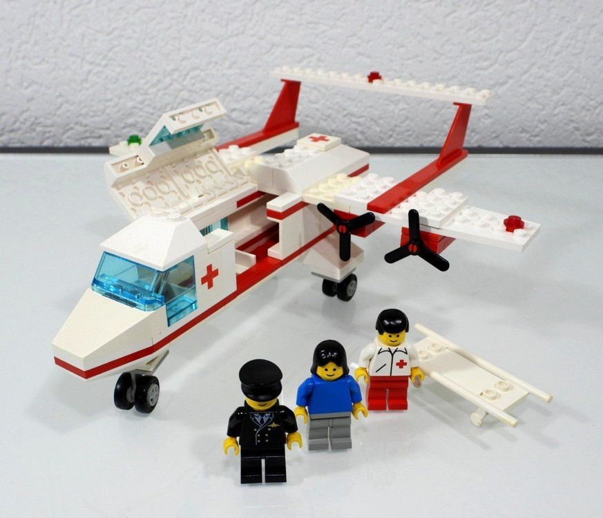 LEGO LEGOLAND Ambulanzflugzeug, Med-Star Rescue Plane 6356 (Gebraucht ...