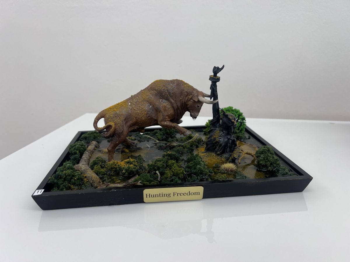 Sculture & Statue: Hunting Freedom – Usato da Basel venduto da Binis01