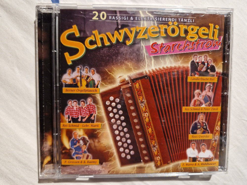 CDs: Schwyzerörgeli - Starchstrom - Vergriffen! – Gebraucht aus Brittnau von Zibu