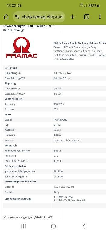 Generatori di corrente: Inverter/notstromgruppe – Usato da sils.i.D venduto da Spyderrider 1