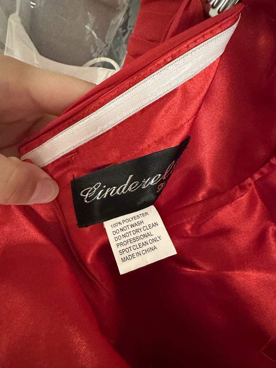 Vestiti: Abendkleid Rot Grösse S/M – Nuovo (secondo la descrizione) da Erlinsbach SO venduto da Topf12 5