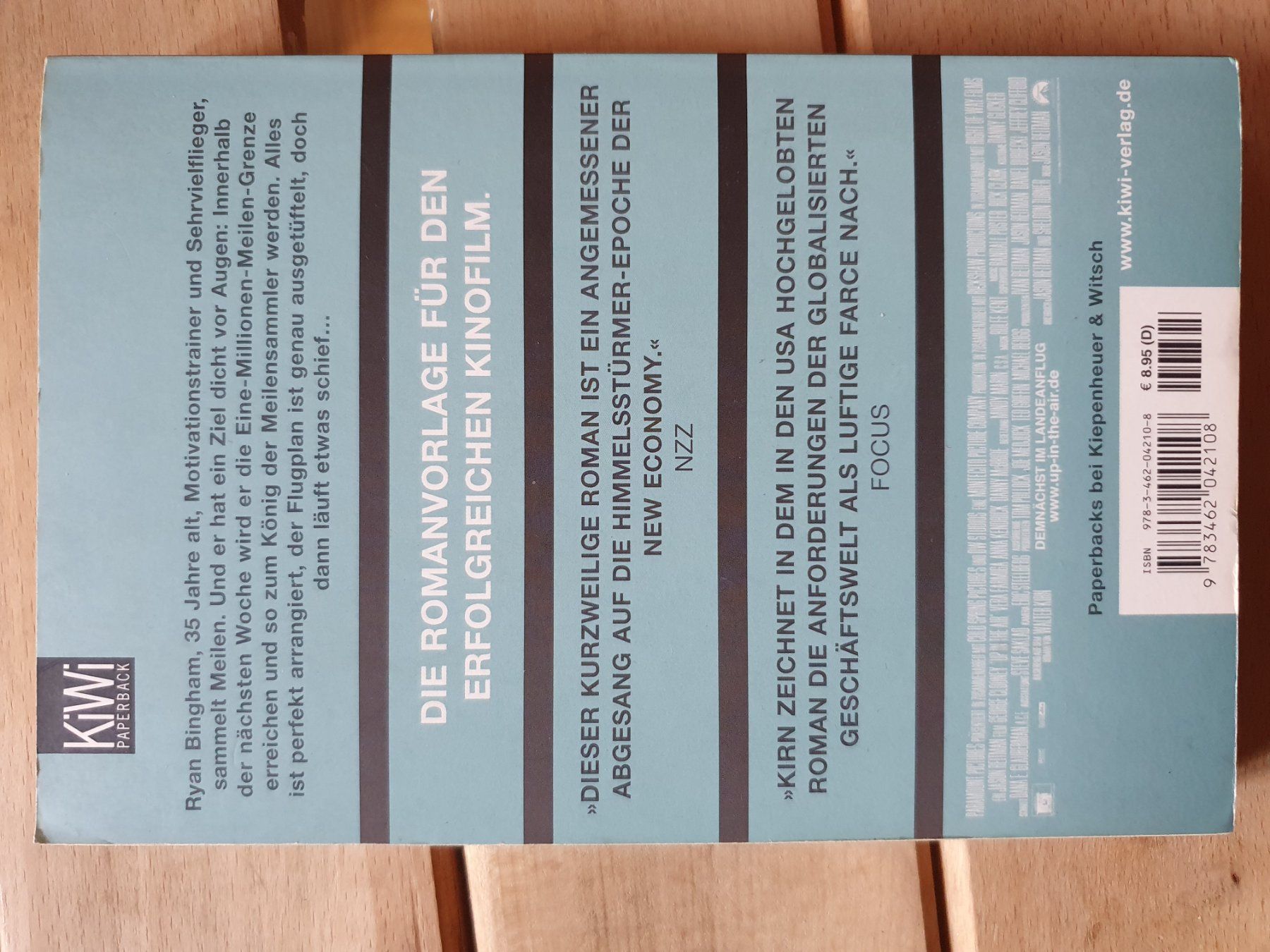 Bücher: Up in the Air – Gebraucht aus Gipf-Oberfrick von Baergchind90 1