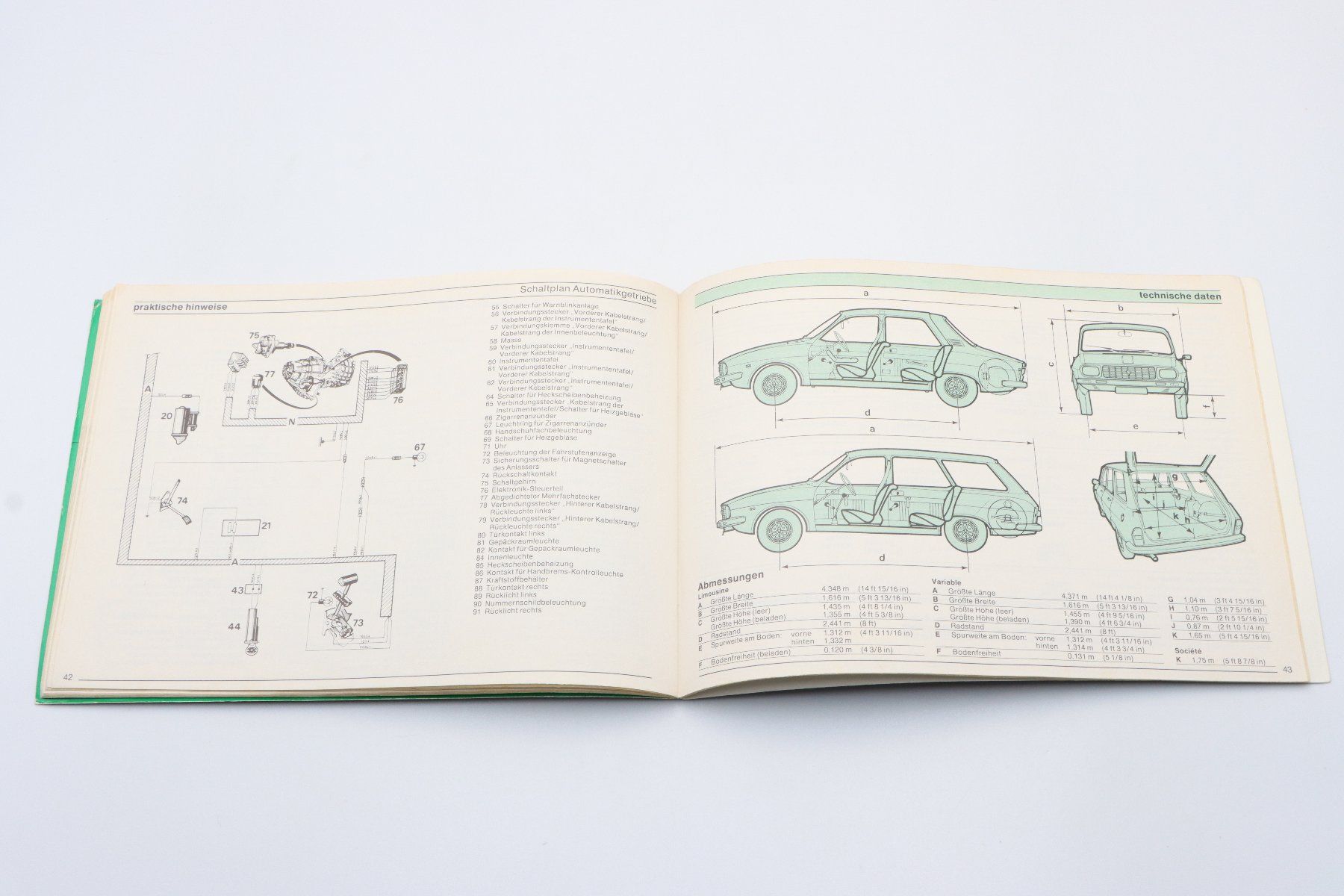 Renault Dokumente: Renault 12 1977 Betriebsanleitung – Gebraucht aus Bühl b.Aarberg von Collectorpassions 8