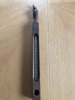 Antiker Thermometer / Holz
