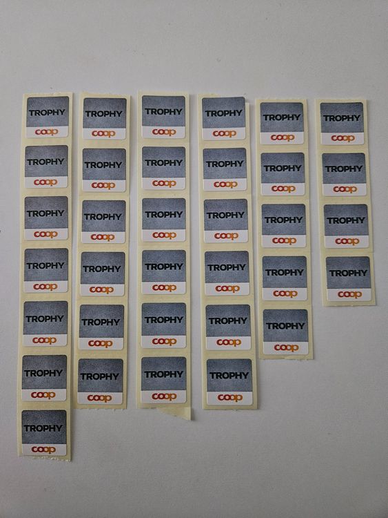 Coop Trophy Sticker 34 Stk. (Neu und originalverpackt) in Häfelfingen ...
