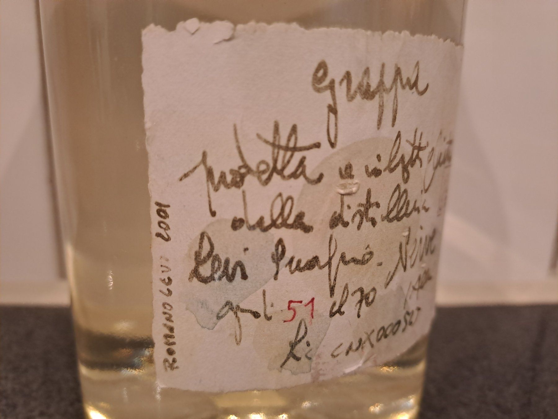 Romano Levi Spirituosen: Orginal  Romano Levi 2001 Handbemalt – Neu und originalverpackt aus Elsau von Kellerraeumung 3