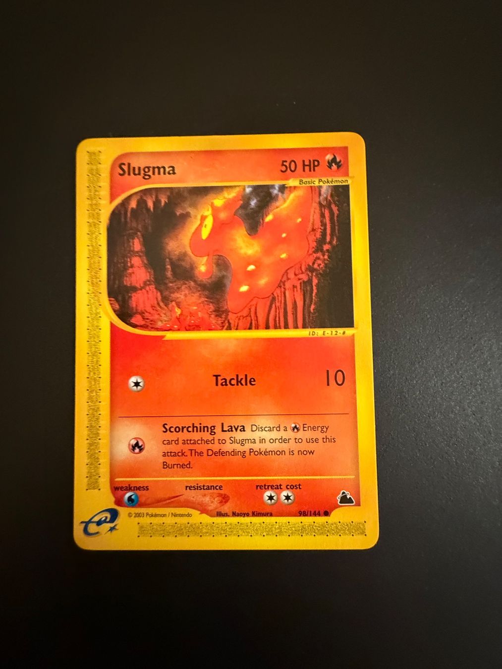 Pokémon Carte collezionabili: Slugma 98/144 Skyridge – Usato da Zürich venduto da pokemon_cards