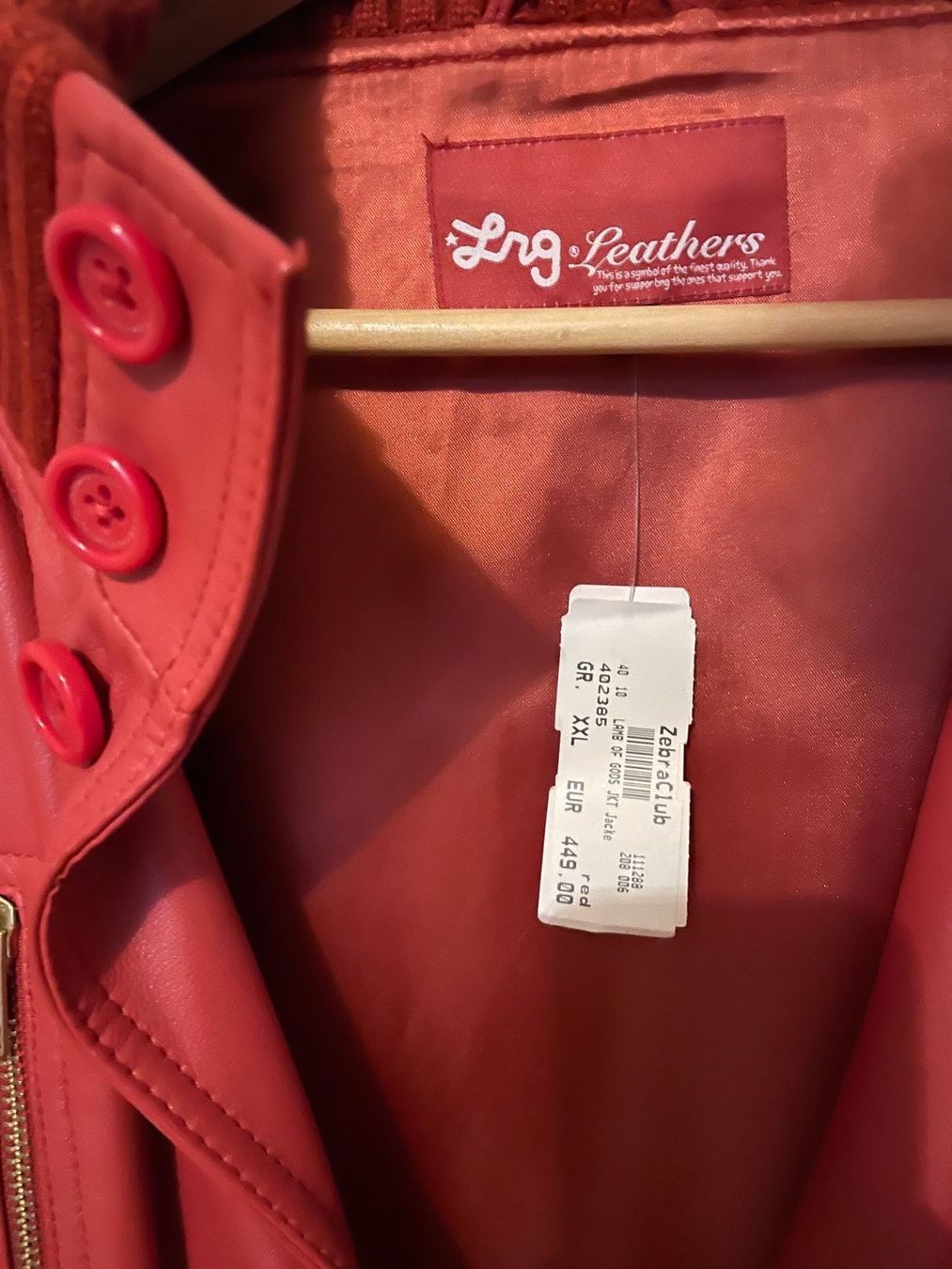 Giacche: LRG Lederjacke NEU XXL – Usato da Pfaffhausen venduto da Stephan_1979 4