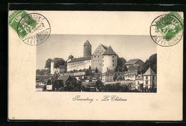 AK Porrentruy, Le Château, 1910
