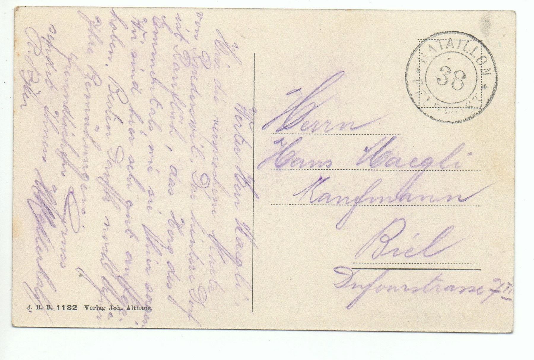 Cartoline postali: Gruss aus RÜDERSWIL Emmental – Usato da Jona venduto da philajona 1
