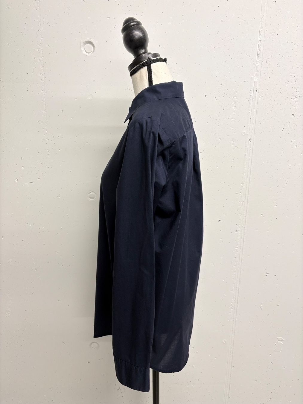 Camicette: Seidensticker Bluse dunkelblau Gr. 36 Baumwolle – Nuovo (secondo la descrizione) da Regensdorf venduto da secondchancefashion 2
