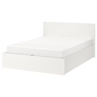 IKEA Bett Malm weiss mit Bettkasten und Matratze 160x200cm