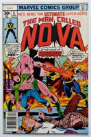 NOVA #8 🔑 KEY ISSUE 1ST XANDARIAN WORLDMIND MARVEL 1977
