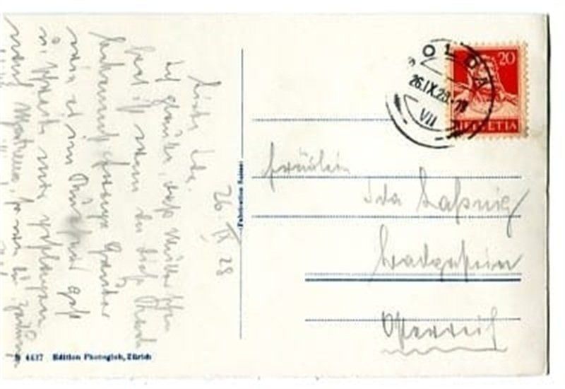 Cartoline postali: Luzern, am Quai – Usato da Ottikon b.Kemptth. venduto da Neptun1974 1