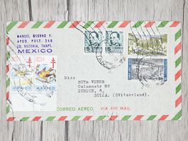 CL14 Enveloppe + Timbre Mexique 19xx