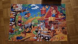 Floor Puzzle Pappkarton