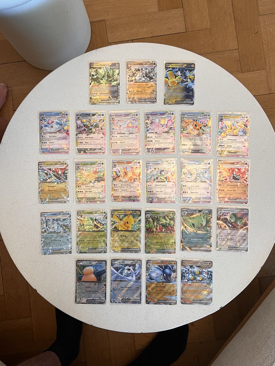 Pokémon Carte collezionabili: Prismatic Evolution alle EX Karten, Umbreon, Eevee, Glaceon – Nuovo (secondo la descrizione) da Zollikon venduto da inf_l5jd